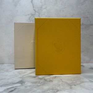 Authentic Swarovski Rectangular Jewelry Box with Outer Sleeve | Yellow | Empty